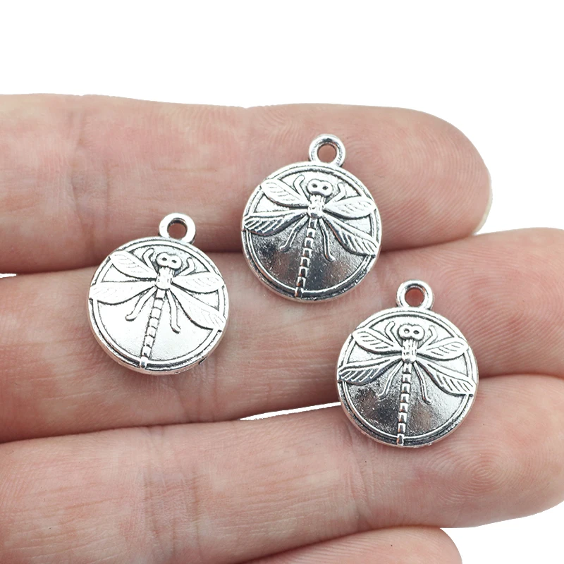 10 шт./лот 15*18 мм подвеска «сделай сам», античное серебро, стрекоза, Круглый диск, подвеска для брелока, изготовление ювелирных изделий
10 шт./лот 15*18 мм подвеска «сделай сам», античное серебро, стрекоза, Круглый диск, подвеска для брелока, изготовление ювелирных изделий