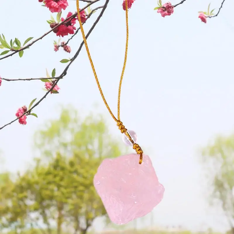 1PCS Natural Crystal Pendant Rose Quartz Mobile Phone Accessories Pink Crystal Key Buckle Decorate
1PCS Natural Crystal Pendant Rose Quartz Mobile Phone Accessories Pink Crystal Key Buckle Decorate