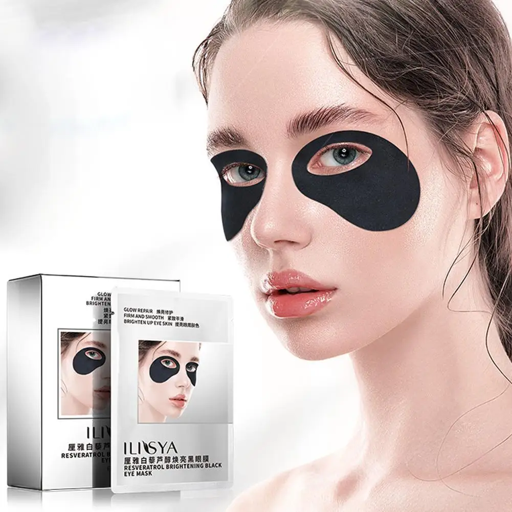 

Black Pearl Collagen Brightening Eye Mask For Dark Circles Hydrating Retinol Eye Patches Puffiness Anti-aging Wrinkle Skin Care