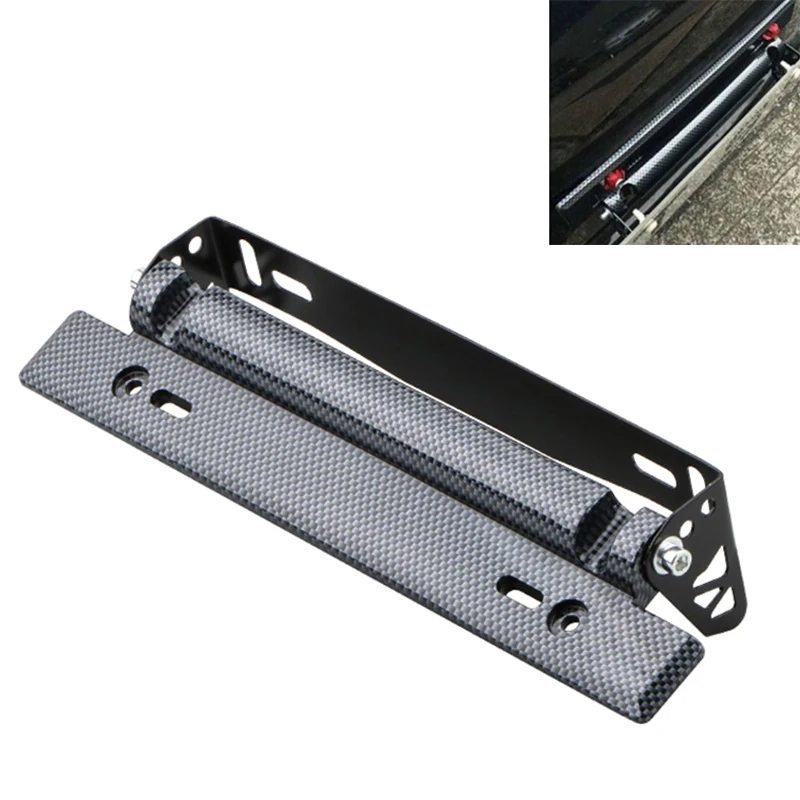 Универсальный Регулируемый держатель для номерного знака автомобиля, держатель для номерного знака гоночного автомобиля из углеродного волокна, внешние аксессуары для автомобиля
Универсальный Регулируемый держатель для номерного знака автомобиля, держатель для номерного знака гоночного автомобиля из углеродного волокна, внешние аксессуары для автомобиля