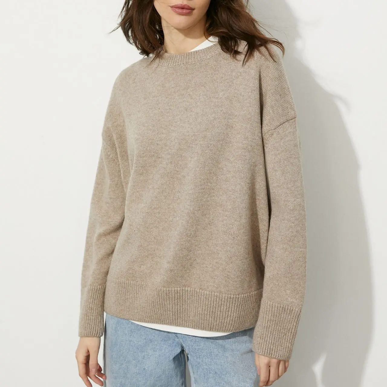 Sweater Autumn and Winter New Round Neck Pullover Loose Sweater for Women
Sweater Autumn and Winter New Round Neck Pullover Loose Sweater for Women