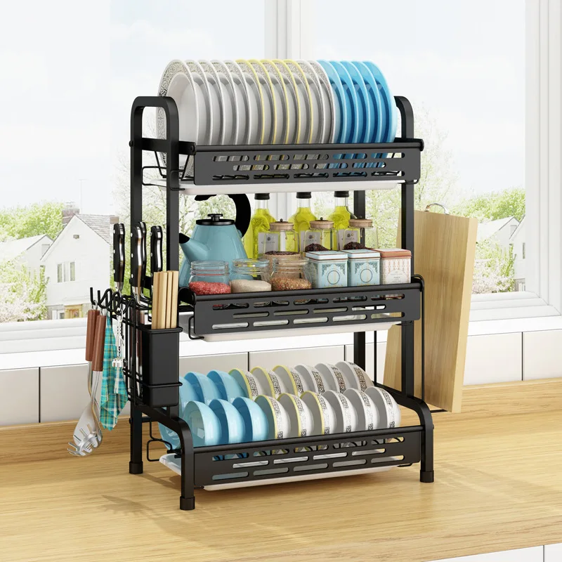 2022 New Dish Rack 304 Stainless Steel Dish Draining Rack Kitchen Storage Rack Multi-Layer Draining Plate Supplies Storage Rack
2022 New Dish Rack 304 Stainless Steel Dish Draining Rack Kitchen Storage Rack Multi-Layer Draining Plate Supplies Storage Rack