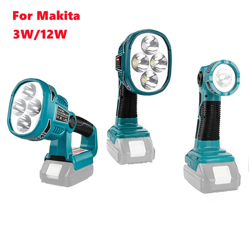 Светодиодный фонарь под батарею Makita 3 Вт/12 Вт, 18 В, для литиевых батарей BL1430, BL1830 (без батареи и зарядного устройства), с USB-разъемом, для исполь...
Светодиодный фонарь под батарею Makita 3 Вт/12 Вт, 18 В, для литиевых батарей BL1430, BL1830 (без батареи и зарядного устройства), с USB-разъемом, для исполь...