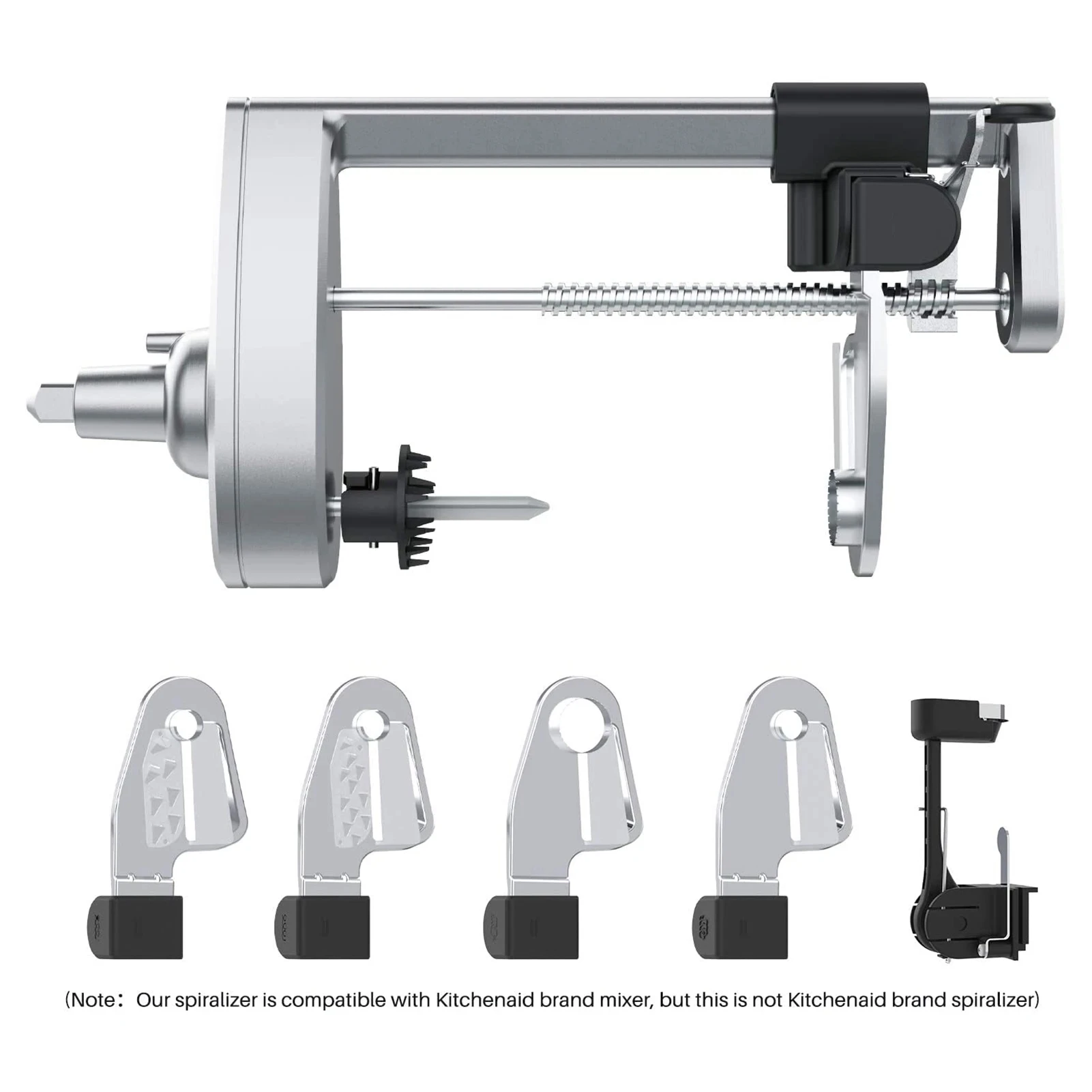 Vegetable Peeler For Kitchen Attachment Fruit Slicer Mixer Accessory 5pcs/set Spiralizer Spiral Cutter Kitchenaid Electric Stand
Vegetable Peeler For Kitchen Attachment Fruit Slicer Mixer Accessory 5pcs/set Spiralizer Spiral Cutter Kitchenaid Electric Stand