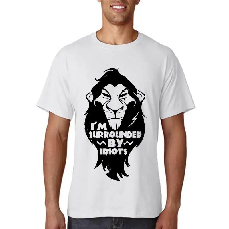 

Мужская футболка с надписью «Король Лев»