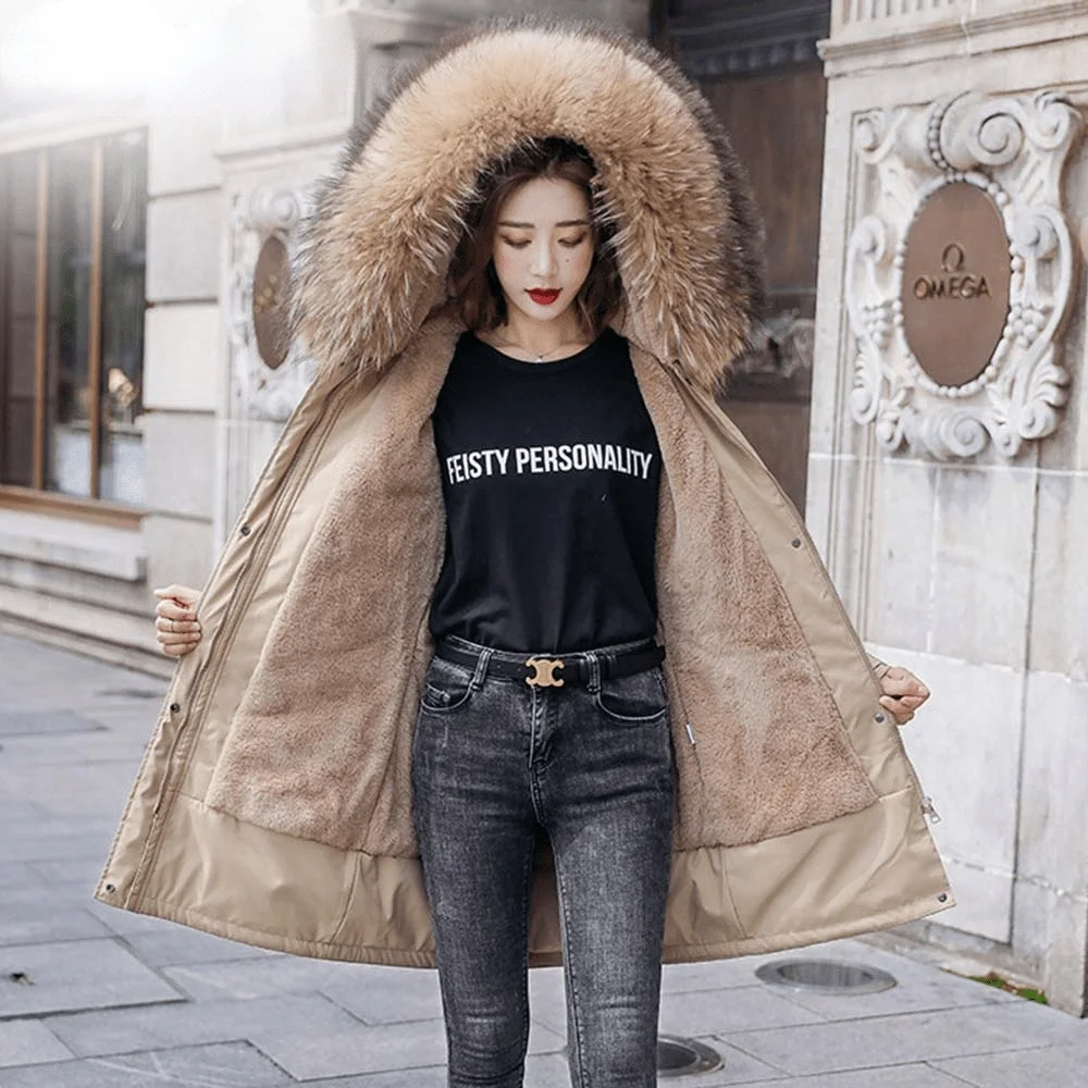 2021 New Warm Fur Lining Long Parka Winter Jacket Women's Clothing Plus Size 6xl Medium Long Hooded Winter Coat Women
2021 New Warm Fur Lining Long Parka Winter Jacket Women's Clothing Plus Size 6xl Medium Long Hooded Winter Coat Women