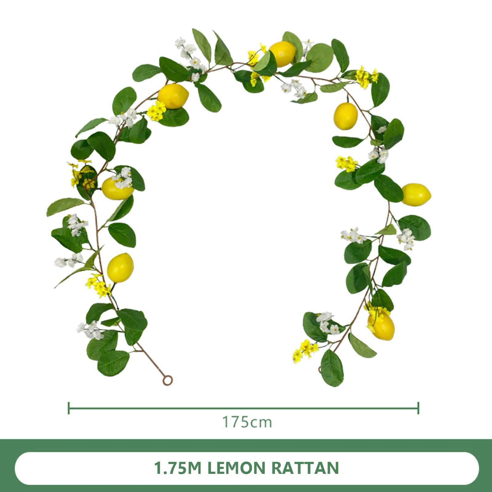 Add A Touch Of Natural Beauty to Your Living Space with Our Artificial Lemon Garland with Green Eucalyptus Leaves
Add A Touch Of Natural Beauty to Your Living Space with Our Artificial Lemon Garland with Green Eucalyptus Leaves
