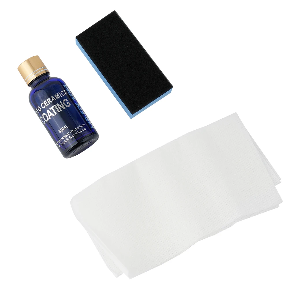 Automotive Liquid Ceramic Coating Crystalline Glass Maintain 30mL Auto Clear Nano Repair Sponge Super hydrophobic
Automotive Liquid Ceramic Coating Crystalline Glass Maintain 30mL Auto Clear Nano Repair Sponge Super hydrophobic