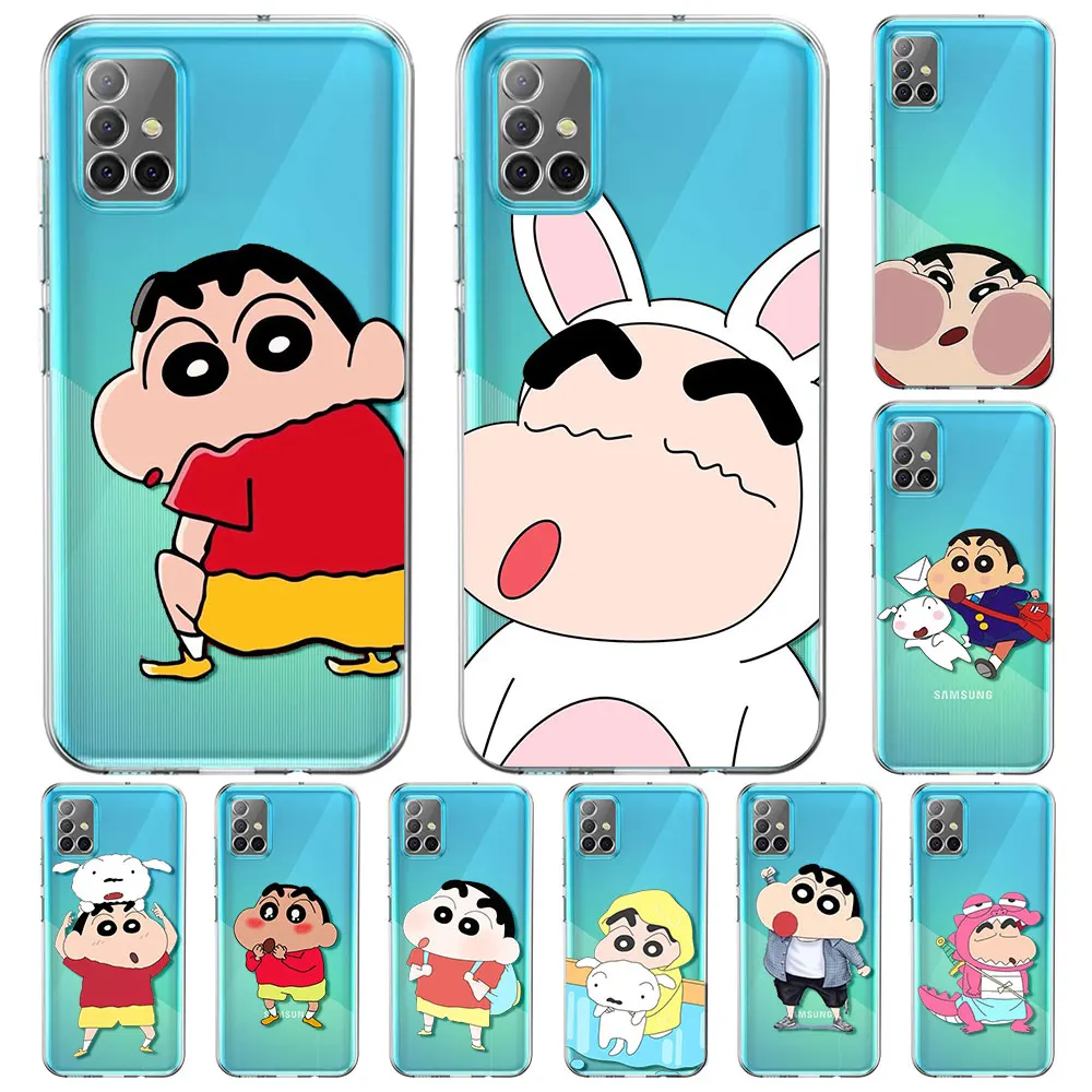 Crayo Shin-Chan Clear Case For Samsung Galaxy A52 A12 A51 A32 A21s A71 A32 A22 50 A70 A31 A72 5G Phone Cover
Crayo Shin-Chan Clear Case For Samsung Galaxy A52 A12 A51 A32 A21s A71 A32 A22 50 A70 A31 A72 5G Phone Cover