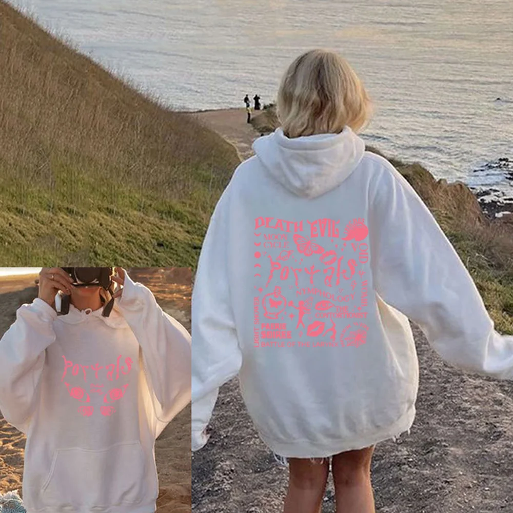 Толстовка melnie Martinez с капюшоном, свитшот с принтом музыкального альбома и портов, уличная одежда в стиле хип-хоп, теплый флисовый пуловер унисекс
Толстовка melnie Martinez с капюшоном, свитшот с принтом музыкального альбома и портов, уличная одежда в стиле хип-хоп, теплый флисовый пуловер унисекс