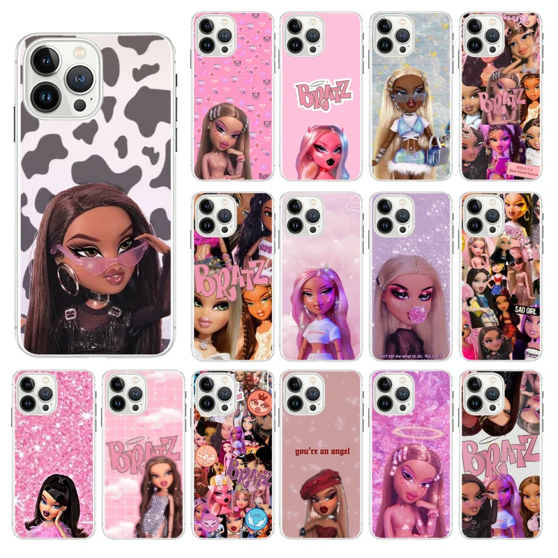 lovely Doll Bratz Phone Case For iphone 13 12 11 Pro Max Case For iphone XS MAX X XR SE2 8 7 Plus case
lovely Doll Bratz Phone Case For iphone 13 12 11 Pro Max Case For iphone XS MAX X XR SE2 8 7 Plus case