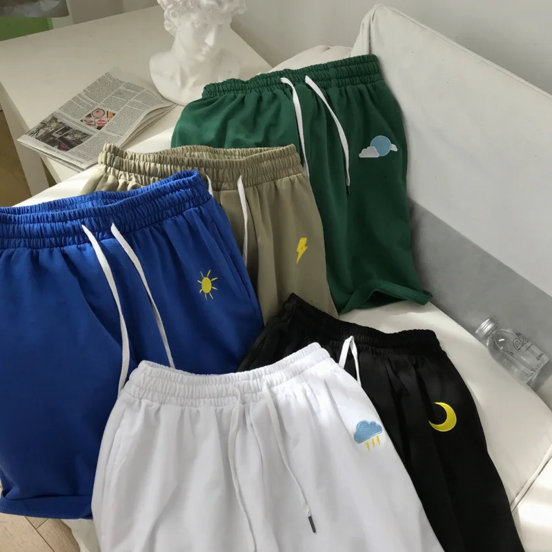 Privathinker The Weather Embroidery Women Casual Shorts 2022 Female Oversized Short Pants Elastic Waist Woman Sport Pants
Privathinker The Weather Embroidery Women Casual Shorts 2022 Female Oversized Short Pants Elastic Waist Woman Sport Pants