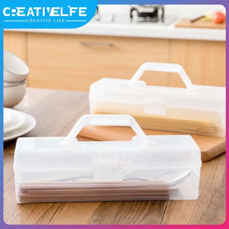 Goods Storage Racks Food Storage Containers With Lid Handheld Pasta Container With Lid Household Portable Tableware Storage Rack
Goods Storage Racks Food Storage Containers With Lid Handheld Pasta Container With Lid Household Portable Tableware Storage Rack