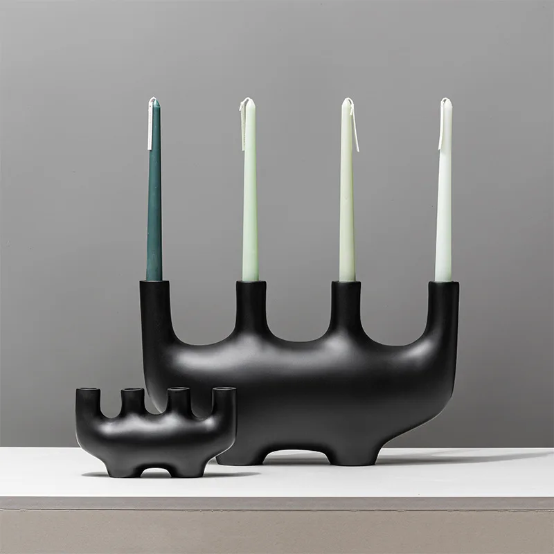 Abstract Resin Candle Holder Antler Shape Candle Holder Black and White Handicraft Ornaments Home Decoration Table Centerpiece
Abstract Resin Candle Holder Antler Shape Candle Holder Black and White Handicraft Ornaments Home Decoration Table Centerpiece
