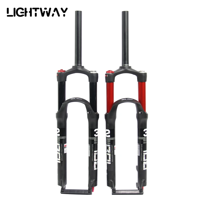 Aluminum Bicycle fork Double Shoulder Double Air Chamber Fork 26/27.5/29 Inch MTB Suspension 100mm Bike Parts Fork
Aluminum Bicycle fork Double Shoulder Double Air Chamber Fork 26/27.5/29 Inch MTB Suspension 100mm Bike Parts Fork