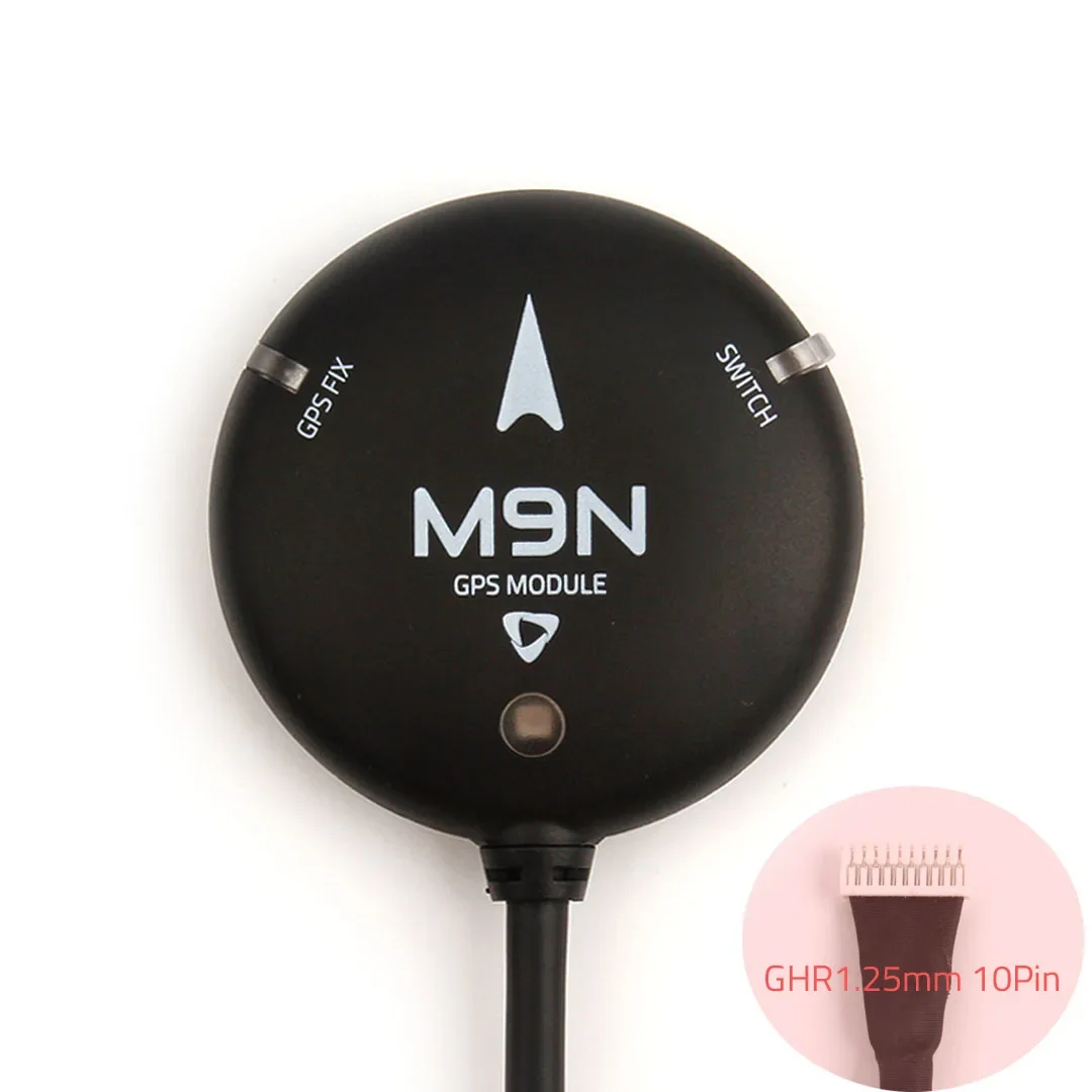 GPS-модуль HOLYBRO M9N с компасом, трехцветным светодиодным индикатором, предохранительным выключателем
GPS-модуль HOLYBRO M9N с компасом, трехцветным светодиодным индикатором, предохранительным выключателем