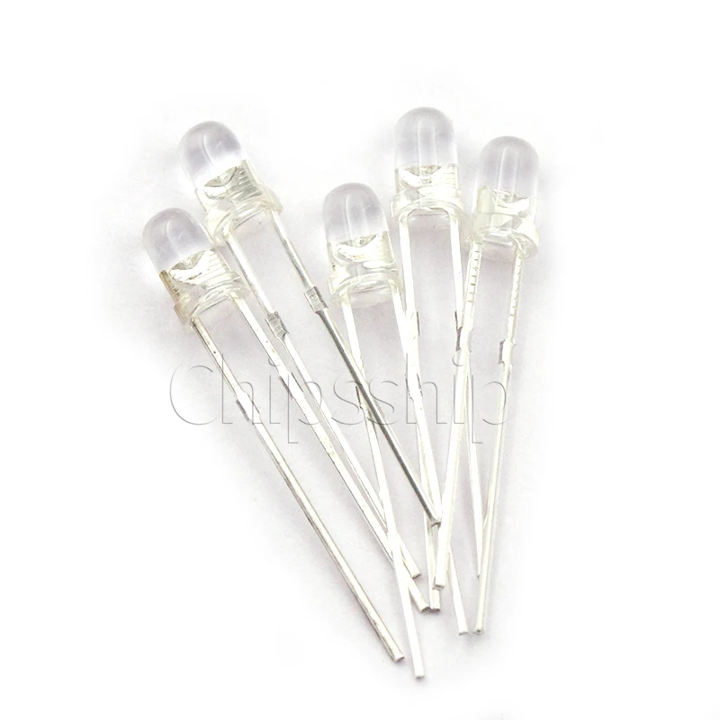 3mm White Emits Red Light LED Highlighting Diode White Emits Red 3mm LED Lights (100 PCS)
3mm White Emits Red Light LED Highlighting Diode White Emits Red 3mm LED Lights (100 PCS)