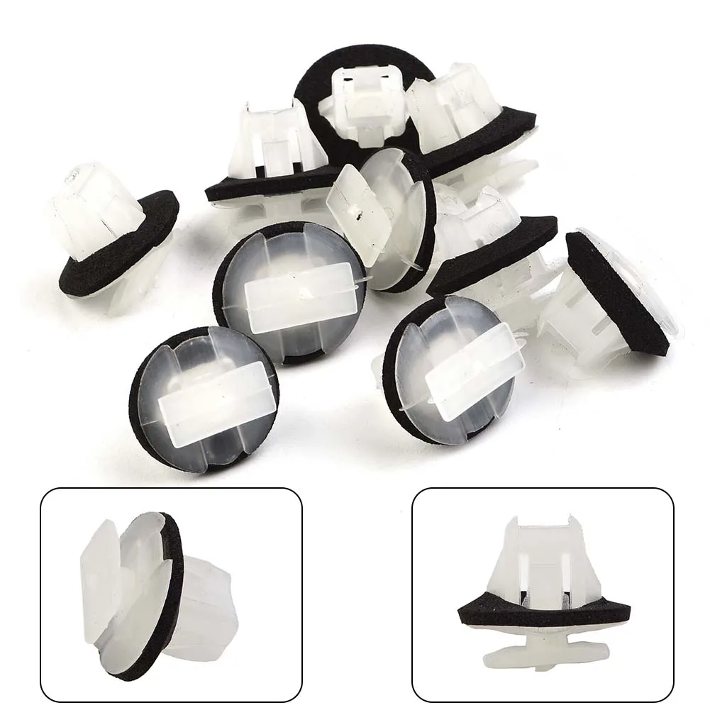 10*Car Sill Moulding Side Skirt Trim Clips For Honda Buckle White + Black Plastic Trim Clip High Quality Parts Car Accessories
10*Car Sill Moulding Side Skirt Trim Clips For Honda Buckle White + Black Plastic Trim Clip High Quality Parts Car Accessories