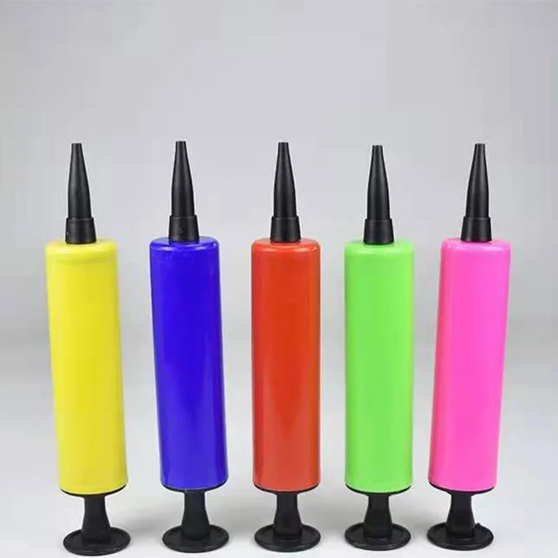 Mini Plastic Hand Balloon Pump, Randomly Color for Foil and Latex Balloons Air Inflator Pump Portable for Party Accessories
Mini Plastic Hand Balloon Pump, Randomly Color for Foil and Latex Balloons Air Inflator Pump Portable for Party Accessories