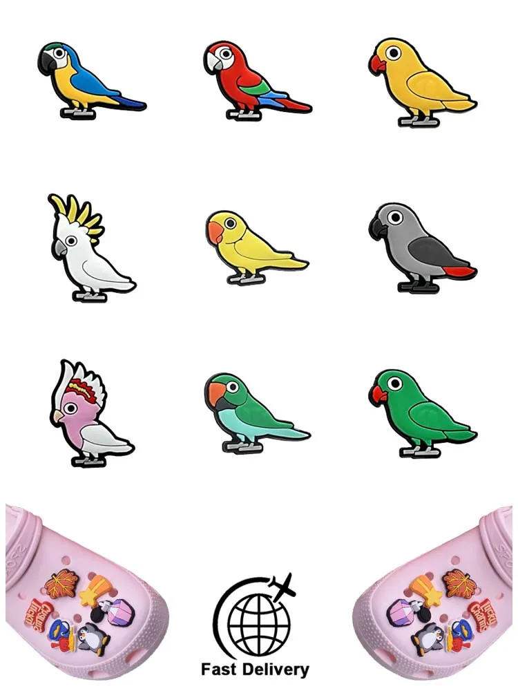 1Pcs PVC Bird for Croc Charm DIY Shoes Accessories Badge Women Clogs Buckle Kids Pins Decoration Jeans Wristbands Dropshipping
1Pcs PVC Bird for Croc Charm DIY Shoes Accessories Badge Women Clogs Buckle Kids Pins Decoration Jeans Wristbands Dropshipping