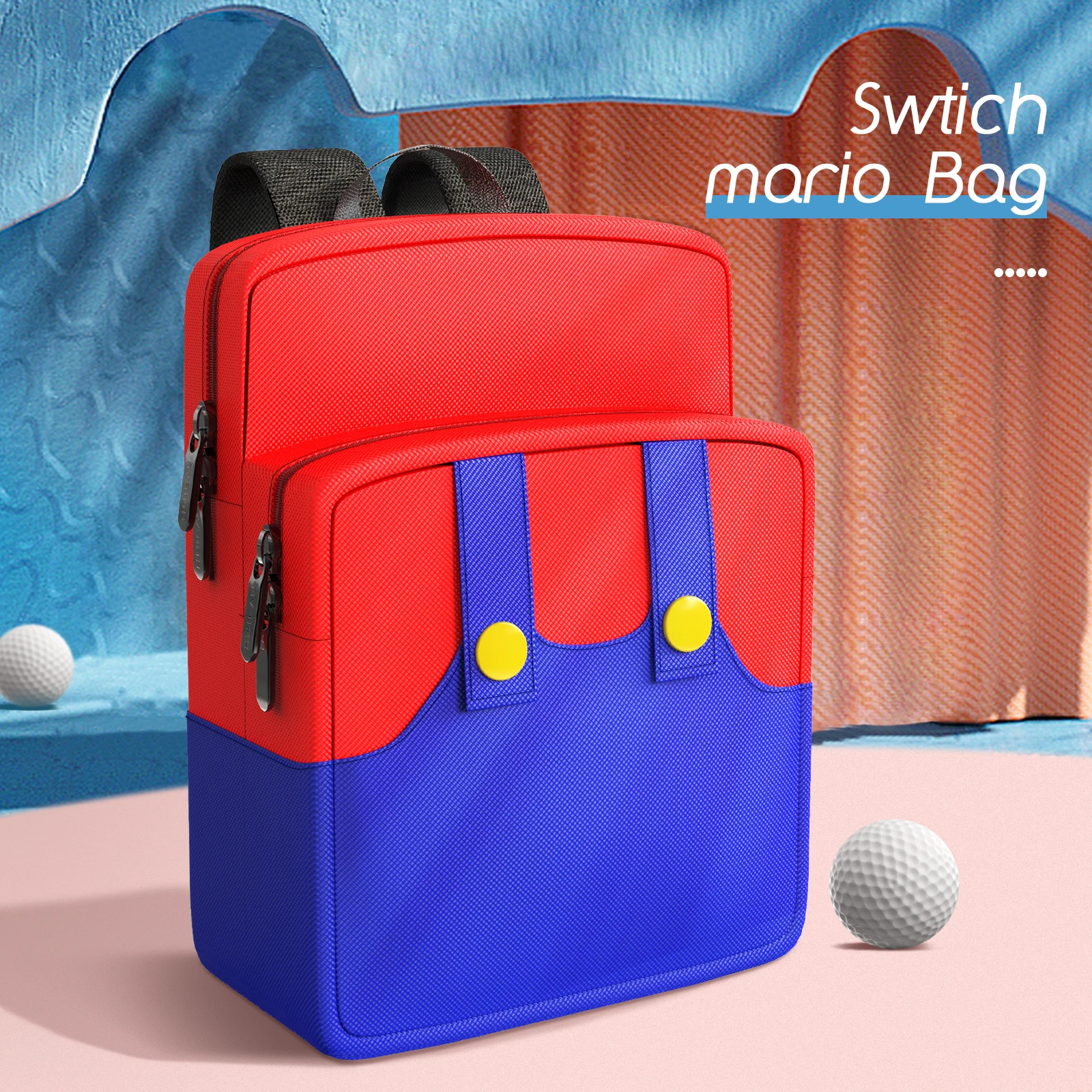 Backpack for Switch NS OLED 12 Inch Stylish Tablets Backpack Teens Bag for Game Console Accessories
Backpack for Switch NS OLED 12 Inch Stylish Tablets Backpack Teens Bag for Game Console Accessories
