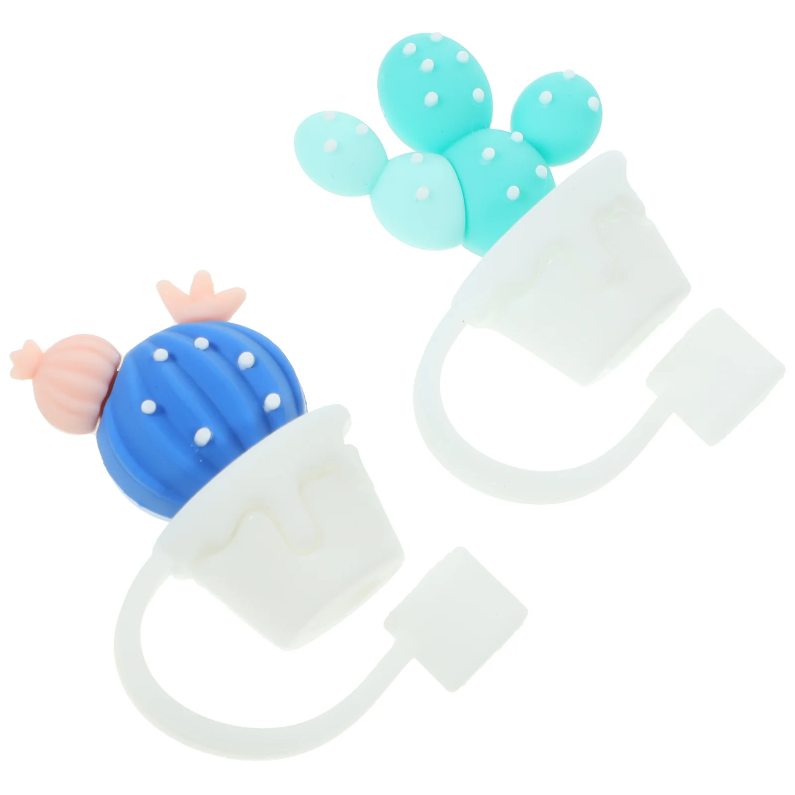 1 Set 2Pcs Cactus Shape Straw Tips Cover Silicone Straw Plugs (Assorted Color) 
1 Set 2Pcs Cactus Shape Straw Tips Cover Silicone Straw Plugs (Assorted Color)