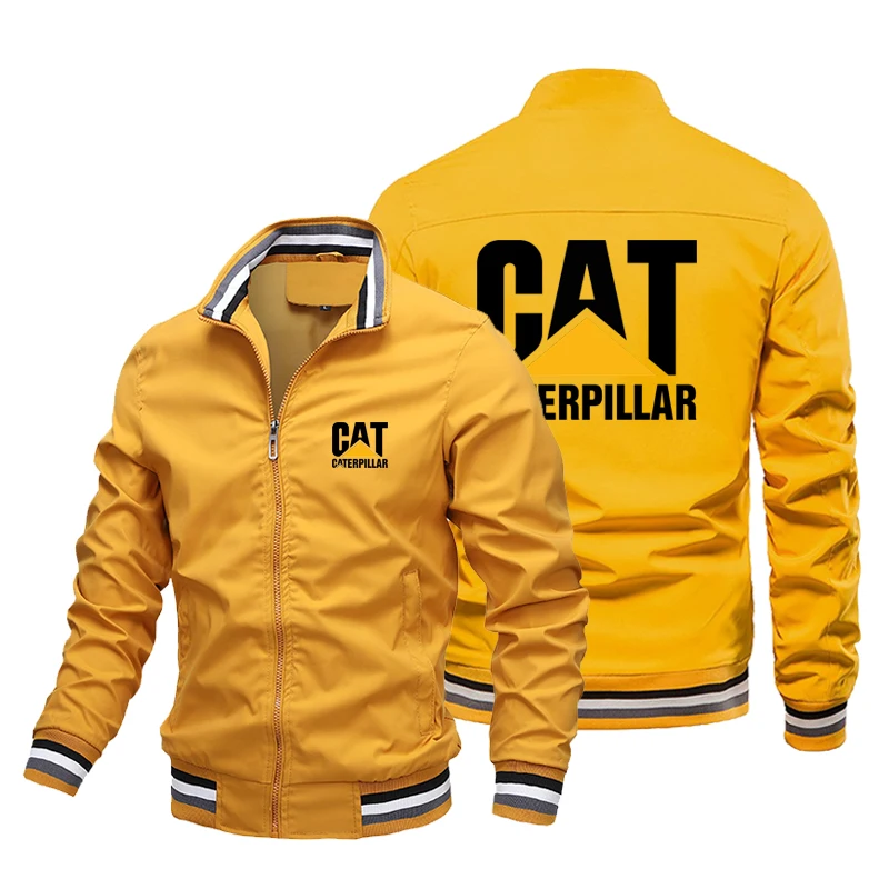 Spring and autumn high quality men's jacket trend new CAT car logo printed men's Jacket breathable men's top
Spring and autumn high quality men's jacket trend new CAT car logo printed men's Jacket breathable men's top