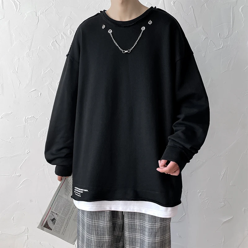 Men's Solid color Hoodie Long T-shirts Hip Hop Loose Casual Couples Basic Premium fabric Academic style Sweatshirt 2023 New
Men's Solid color Hoodie Long T-shirts Hip Hop Loose Casual Couples Basic Premium fabric Academic style Sweatshirt 2023 New