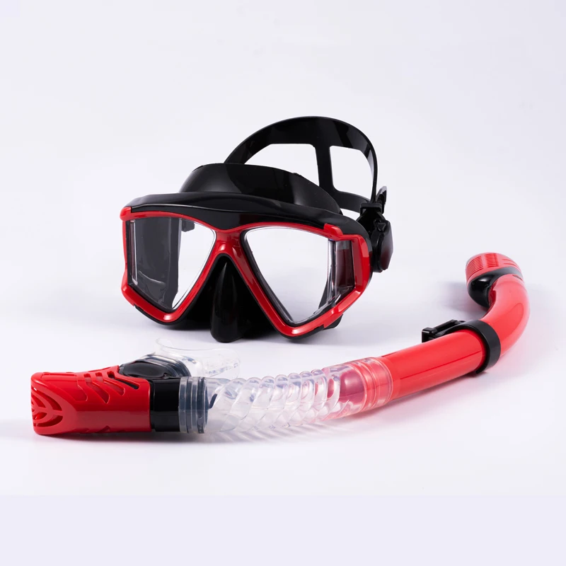 Wholesale Newest Tempered Glass Diving Mask Anti-Fog Snorkel Set Diving Equipment Myopia Acceptable for Diving
Wholesale Newest Tempered Glass Diving Mask Anti-Fog Snorkel Set Diving Equipment Myopia Acceptable for Diving