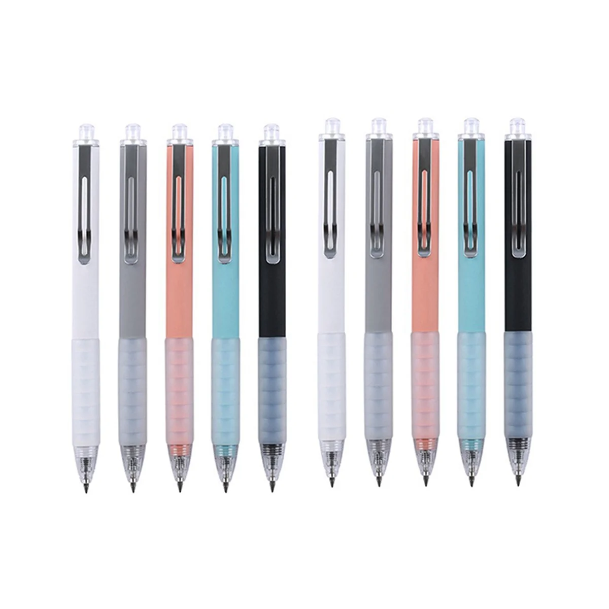 10PCS Ballpoint Pen Medium Work Pen with Super Soft Grip Ball Pen for Men Women Retractable Office Pen
10PCS Ballpoint Pen Medium Work Pen with Super Soft Grip Ball Pen for Men Women Retractable Office Pen