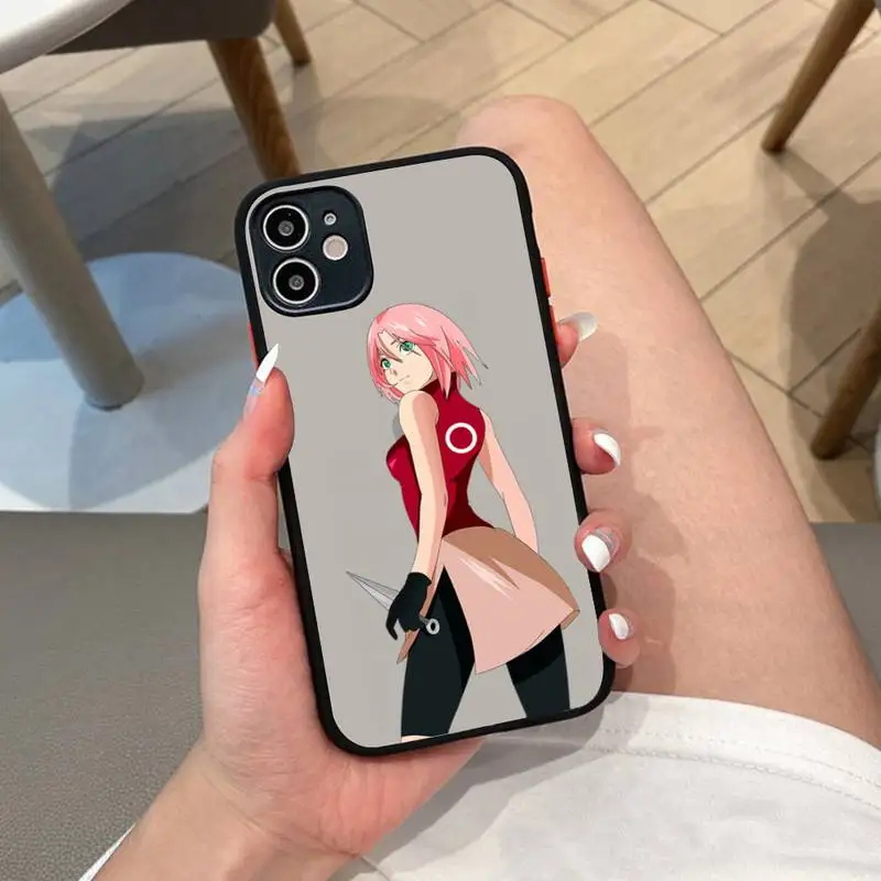 BANDAI Naruto Haruno Sakura Phone Case for iPhone X XR XS 7 8 Plus 11 12 13 pro MAX 13mini Translucent Matte Case
BANDAI Naruto Haruno Sakura Phone Case for iPhone X XR XS 7 8 Plus 11 12 13 pro MAX 13mini Translucent Matte Case