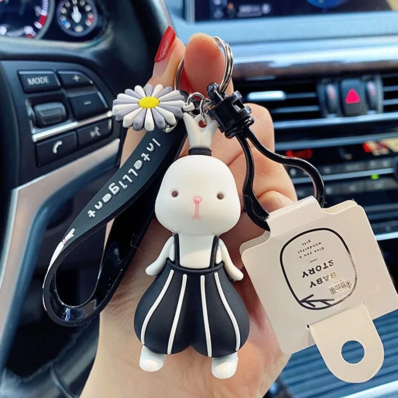 Personality cartoon rabbit keychain female cute personality trend couple doll keychain exquisite bag pendant wholesale
Personality cartoon rabbit keychain female cute personality trend couple doll keychain exquisite bag pendant wholesale