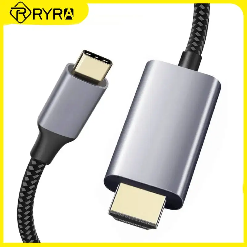 RYRA Type C Conversion Cable 4K Display Port Converter 30hz To 60hz Adapter Compatible 1.4b And Hdcp1.4 Multilayer Shielded Wire
RYRA Type C Conversion Cable 4K Display Port Converter 30hz To 60hz Adapter Compatible 1.4b And Hdcp1.4 Multilayer Shielded Wire