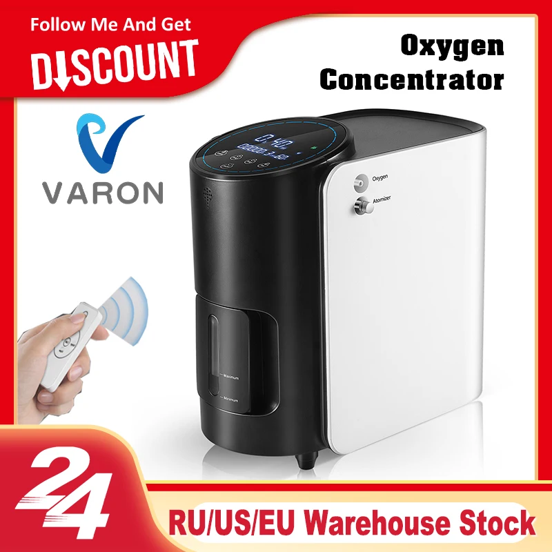 Varon Oxygene Machine For Oxygens 1-7L/min Oxygen Concentrator Generator Portable Oxygen Machines No Battery Air Purifier
Varon Oxygene Machine For Oxygens 1-7L/min Oxygen Concentrator Generator Portable Oxygen Machines No Battery Air Purifier