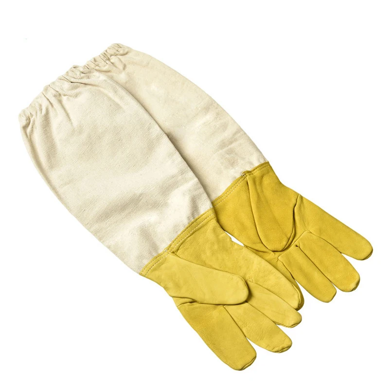 1Pair Beekeeping Protective Sleeves Breathable Anti Bee/Sting Sheepskin Protect Gloves for Beekeeper Apiculture Beekeeping Tools
1Pair Beekeeping Protective Sleeves Breathable Anti Bee/Sting Sheepskin Protect Gloves for Beekeeper Apiculture Beekeeping Tools