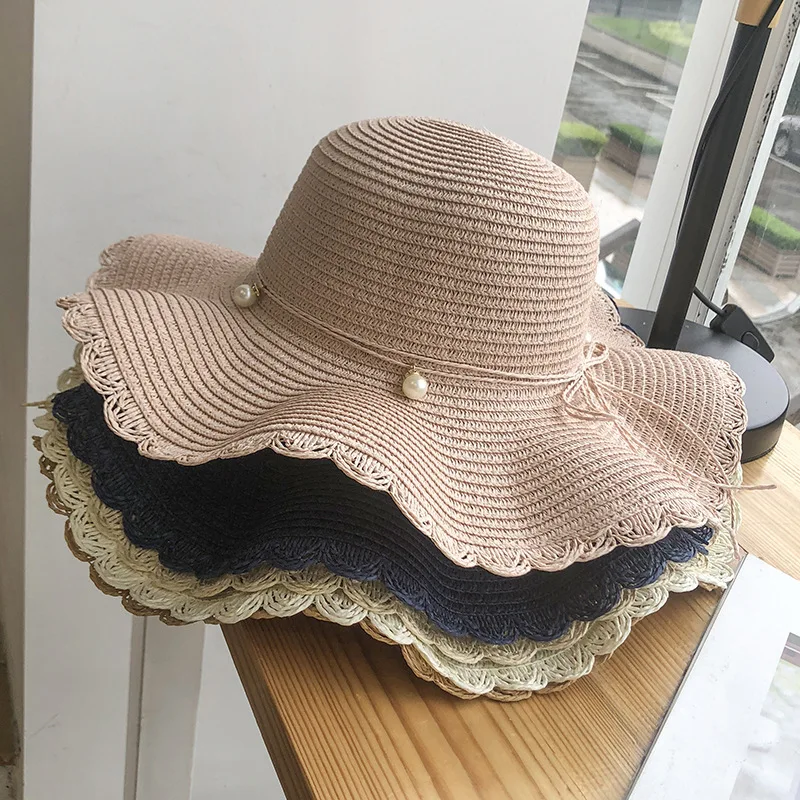 Folding Straw Hat Women's Summer Outing Sun Visor Holiday Cool Hat Seaside Beach Hat Tide Summer Hats
Folding Straw Hat Women's Summer Outing Sun Visor Holiday Cool Hat Seaside Beach Hat Tide Summer Hats