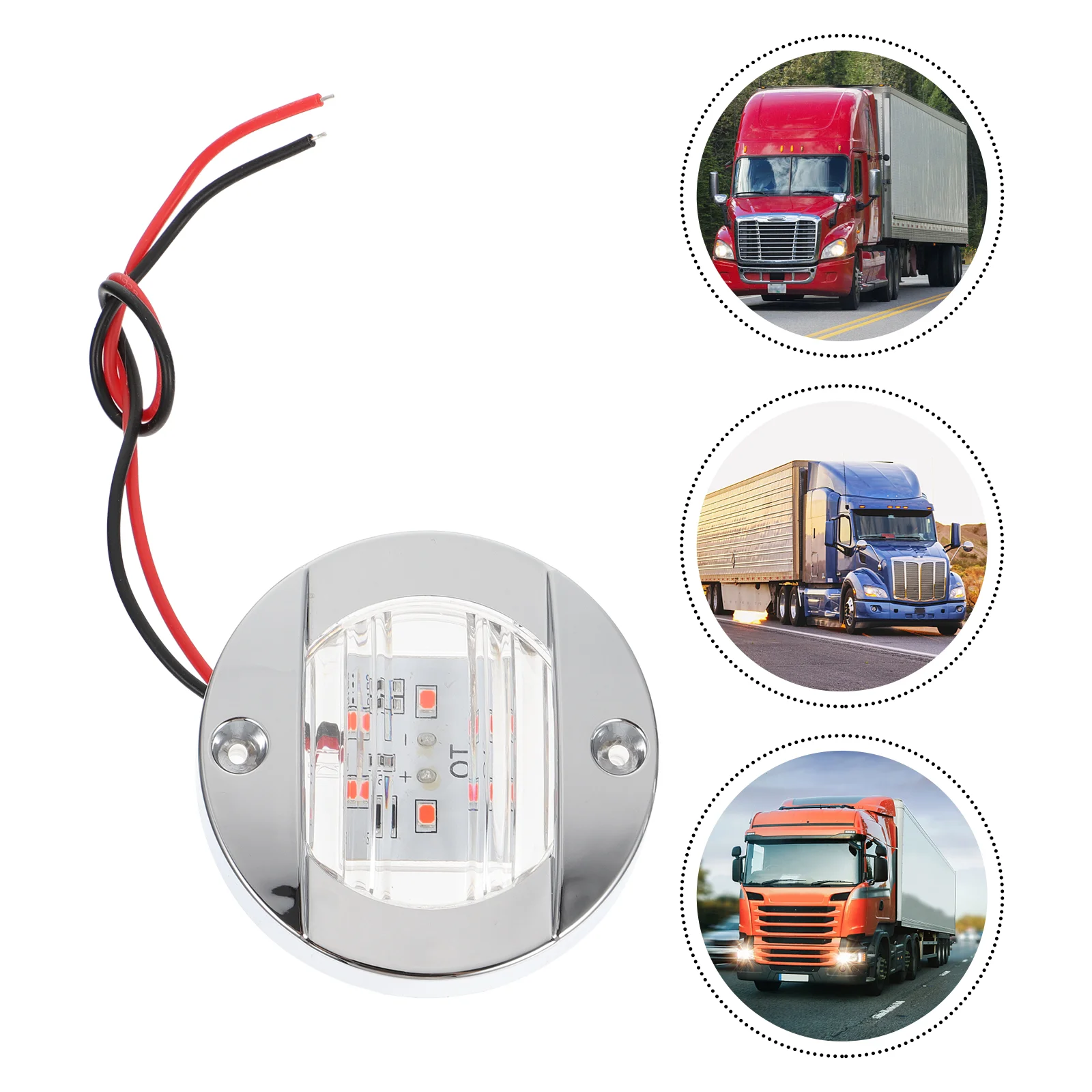 4pcs 6 LED Truck Side Light 12V Turn Signal Cruise Ship Signal Light for Driving
4pcs 6 LED Truck Side Light 12V Turn Signal Cruise Ship Signal Light for Driving