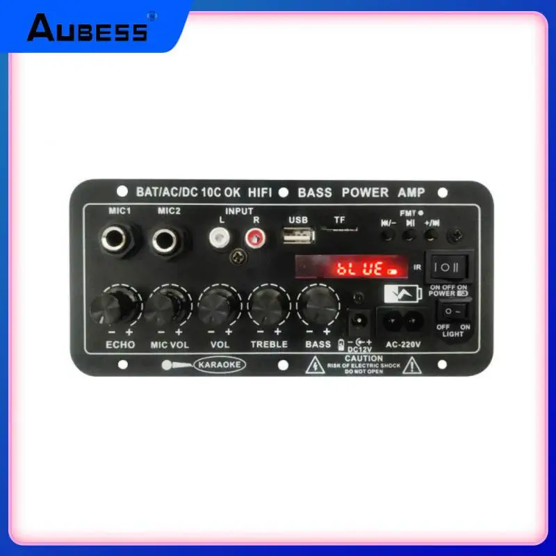

Mono Dual Microphone Karaoke Amplifier Usb Stereo Amplifier Lithium Battery Interface Board Subwoofer Digital Upgrade