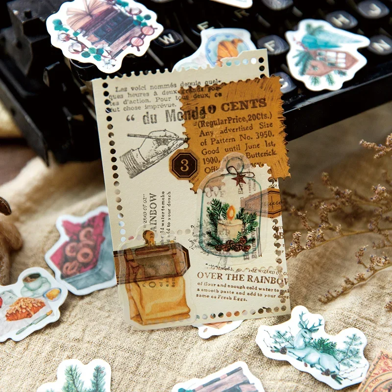 40Pcs Stickers Mountains Fields Hidden Retro Handbook Afternoon Coffee Exquisite Materials Decorative Scrapbooking Cut 90*150mm
40Pcs Stickers Mountains Fields Hidden Retro Handbook Afternoon Coffee Exquisite Materials Decorative Scrapbooking Cut 90*150mm