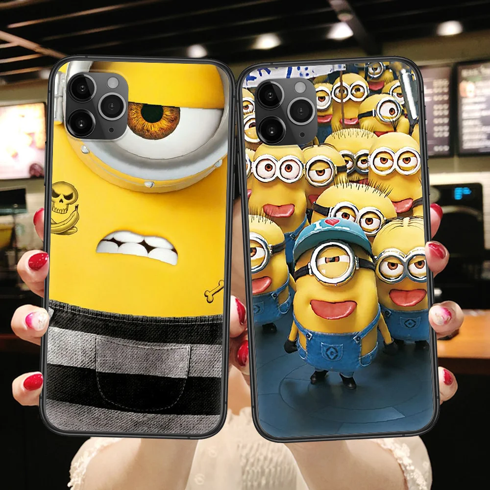 Bandai мультяшный чехол для телефона с миньонами для iphone SE 2020 6 6S 7 8 11 12 13 Mini Plus X XS XR Pro Max черный модный prime 3D чехол
Bandai мультяшный чехол для телефона с миньонами для iphone SE 2020 6 6S 7 8 11 12 13 Mini Plus X XS XR Pro Max черный модный prime 3D чехол