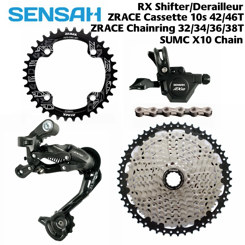 Переключатель скоростей SENSAH RX10 + задние переключатели + 4Т 4Т 4Т ZRACE кассета/цепные кольца + ZRACE 10 s цепной групповой набор, PCR BEYOND M6000
Переключатель скоростей SENSAH RX10 + задние переключатели + 4Т 4Т 4Т ZRACE кассета/цепные кольца + ZRACE 10 s цепной групповой набор, PCR BEYOND M6000