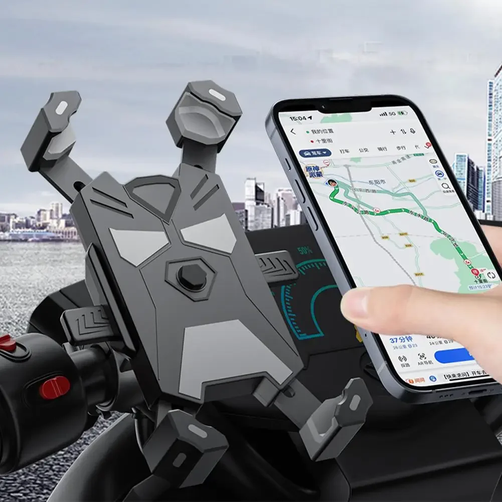 Bicycle Phone Holder Anti-skid Shockproof Noise Reduction 360 Degree Rotation Mobile Phone Stand Bracket For Soporte Movil Moto
Bicycle Phone Holder Anti-skid Shockproof Noise Reduction 360 Degree Rotation Mobile Phone Stand Bracket For Soporte Movil Moto