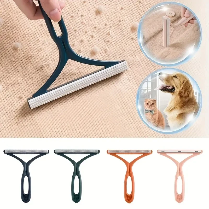 1 Pcs Clothes Scraper Sofa Sticker Hair Remover Double-sided Pet Hair Removal Brush Coat Manual Hair Ball Trimmer
1 Pcs Clothes Scraper Sofa Sticker Hair Remover Double-sided Pet Hair Removal Brush Coat Manual Hair Ball Trimmer
