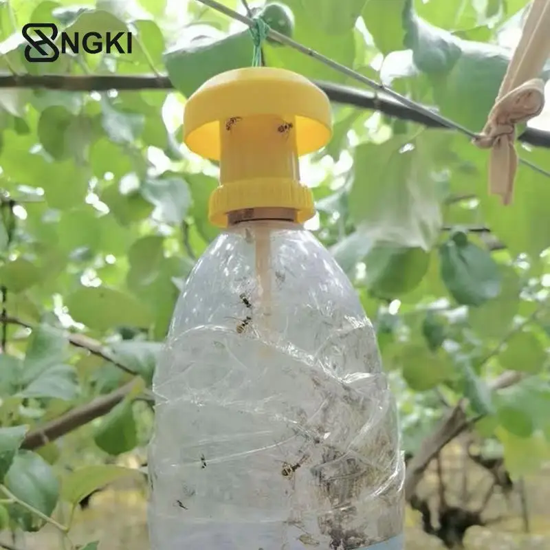 Fruit Fly Trap Killer Plastic Yellow Drosophila Trap Fly Catcher Pest Insect Control For Home Farm Orchard
Fruit Fly Trap Killer Plastic Yellow Drosophila Trap Fly Catcher Pest Insect Control For Home Farm Orchard