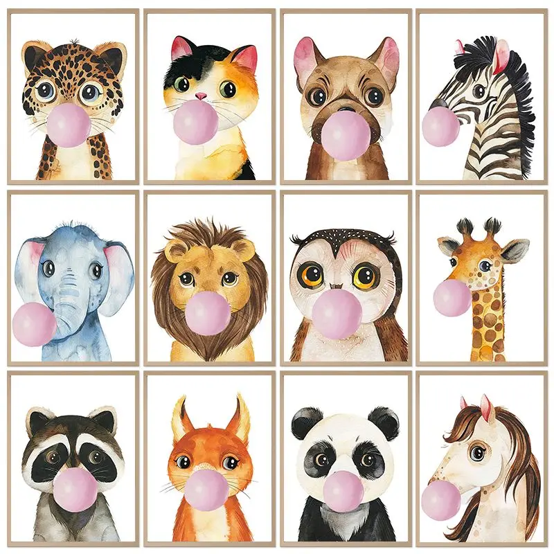 GATYZTORY 40x50cm Pictures By Number Bubble Animal Elephant Lion On Canvas Acrylic Painting By Number Home Decor
GATYZTORY 40x50cm Pictures By Number Bubble Animal Elephant Lion On Canvas Acrylic Painting By Number Home Decor