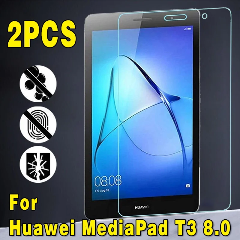 2Pcs Tempered Glass for Huawei MatePad T3 8.0 Inch 9H Anti-Scratch Anti-fingerprint Full Film Tablet Cover Screen Protector
2Pcs Tempered Glass for Huawei MatePad T3 8.0 Inch 9H Anti-Scratch Anti-fingerprint Full Film Tablet Cover Screen Protector