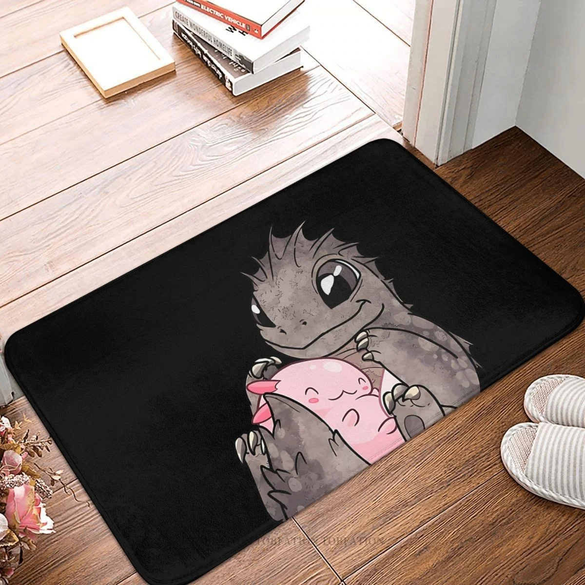 Axolotl Non-slip Doormat Funny Dragon Pink Ambystoma Mexicanum Bath Kitchen Mat Prayer Carpet Indoor Modern Decor
Axolotl Non-slip Doormat Funny Dragon Pink Ambystoma Mexicanum Bath Kitchen Mat Prayer Carpet Indoor Modern Decor