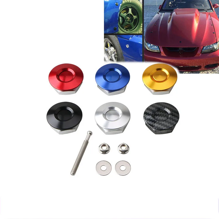 Quick Release Latch Kit Car Hood Pins Lock Bumper Fixed Push Button Billet For Racing Universal Car Accessories Modification 
Quick Release Latch Kit Car Hood Pins Lock Bumper Fixed Push Button Billet For Racing Universal Car Accessories Modification