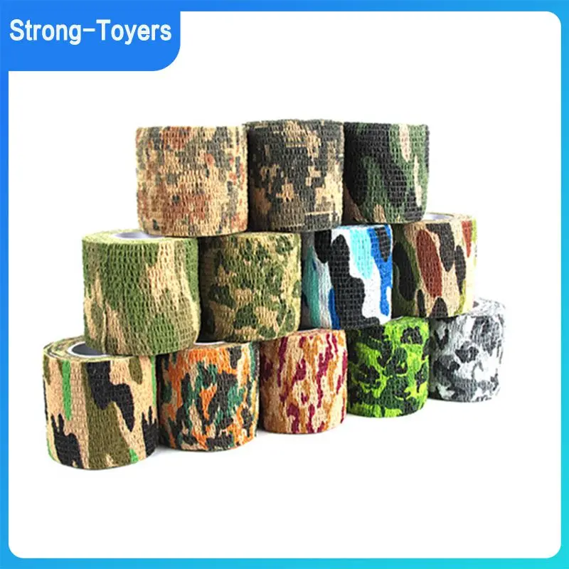 Waterproof Self-adhesive Camouflage Tape Camo Tape Stealth Tape Hunting 5cm*4.5m Elastic Bandage Outdoor Elastic Wrap Tape
Waterproof Self-adhesive Camouflage Tape Camo Tape Stealth Tape Hunting 5cm*4.5m Elastic Bandage Outdoor Elastic Wrap Tape