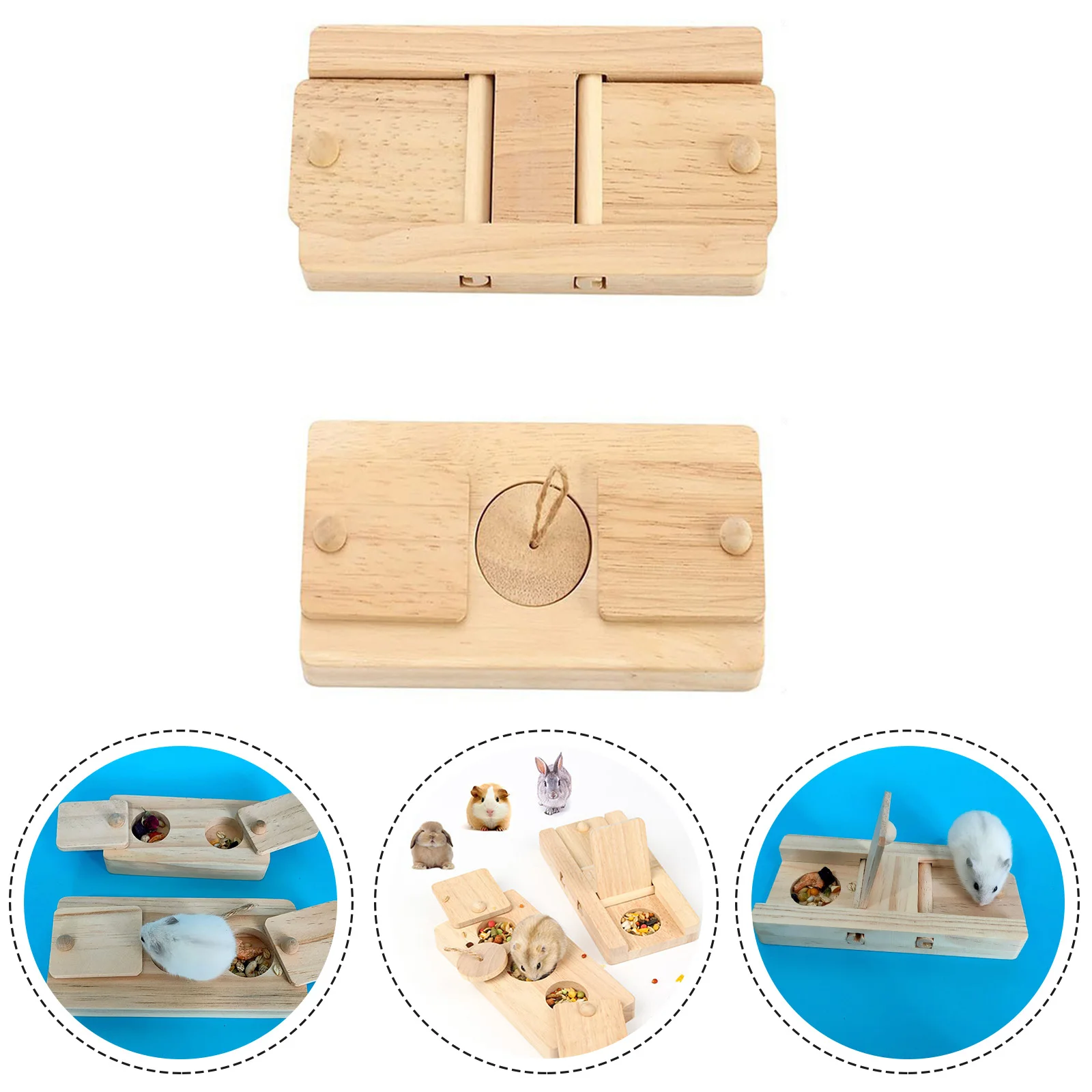 For Small Pet Foraging Toy Small Animals Suitable For Hamster Wood 12*6*3cm 2Pcs/Set Creative Guinea Hamster Toy
For Small Pet Foraging Toy Small Animals Suitable For Hamster Wood 12*6*3cm 2Pcs/Set Creative Guinea Hamster Toy